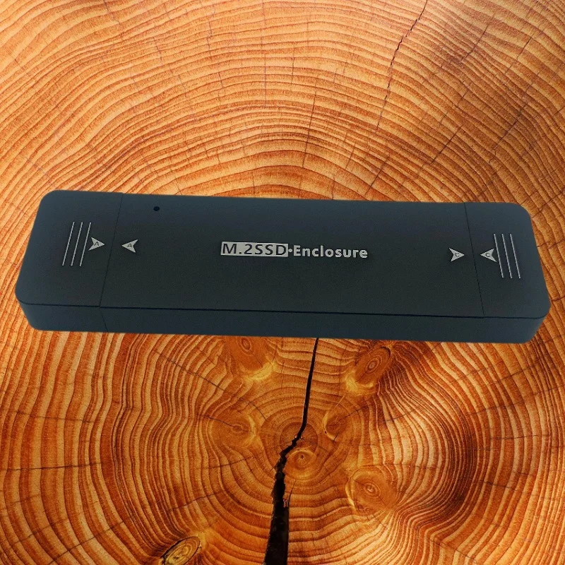 

NEW M.2 SSD-Enclosure USB 3.1 Type C + Type A Hard Drive Disk Enclosure Case RTL9210B Dual Protocol For 2230 2242 For Windows