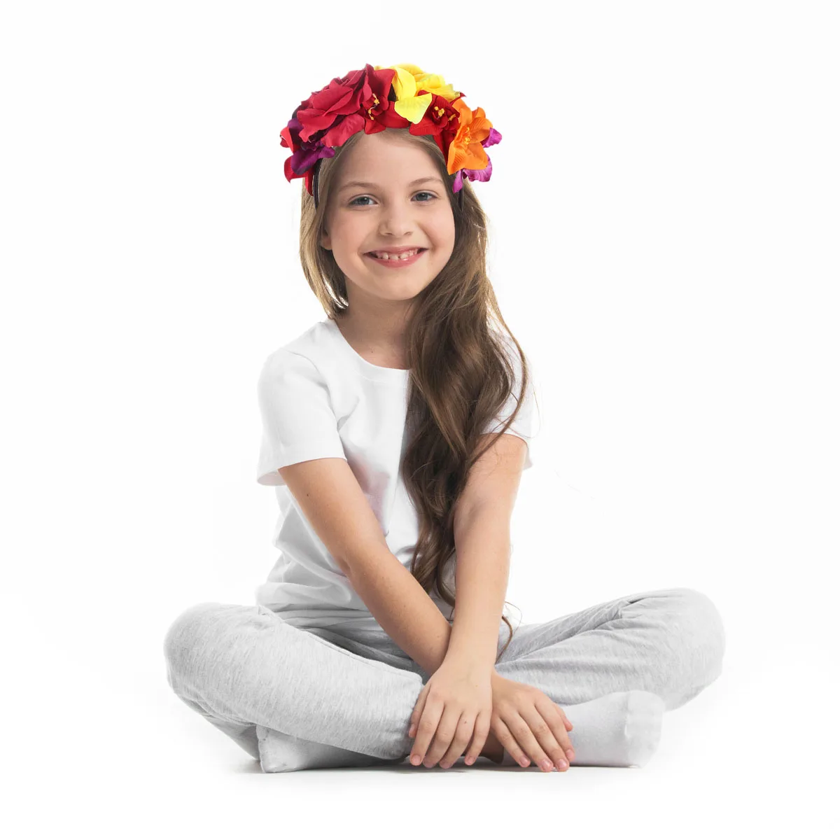 

Rose Flower Hair Band Halloween Headdress Fashion Headband For Women Lightweight Durable Costume Accessory Festival Cosplay Wear