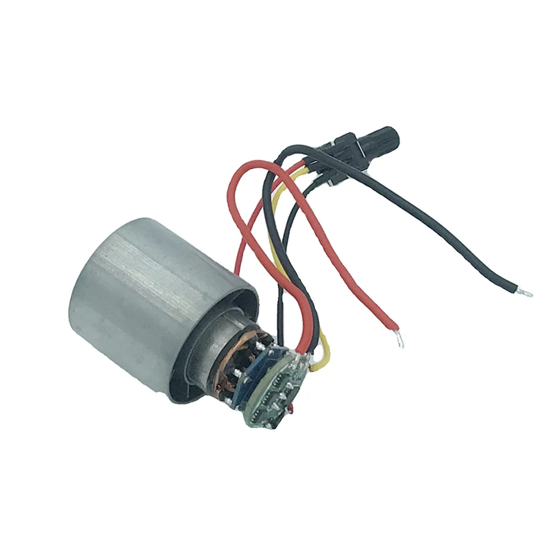 DC 9/12/24V 5A 3.5A Mini Brushless Motor 100000RPM High-speed CNC Aluminum Alloy Impeller Ducted Fan Stepless Speed Regulation