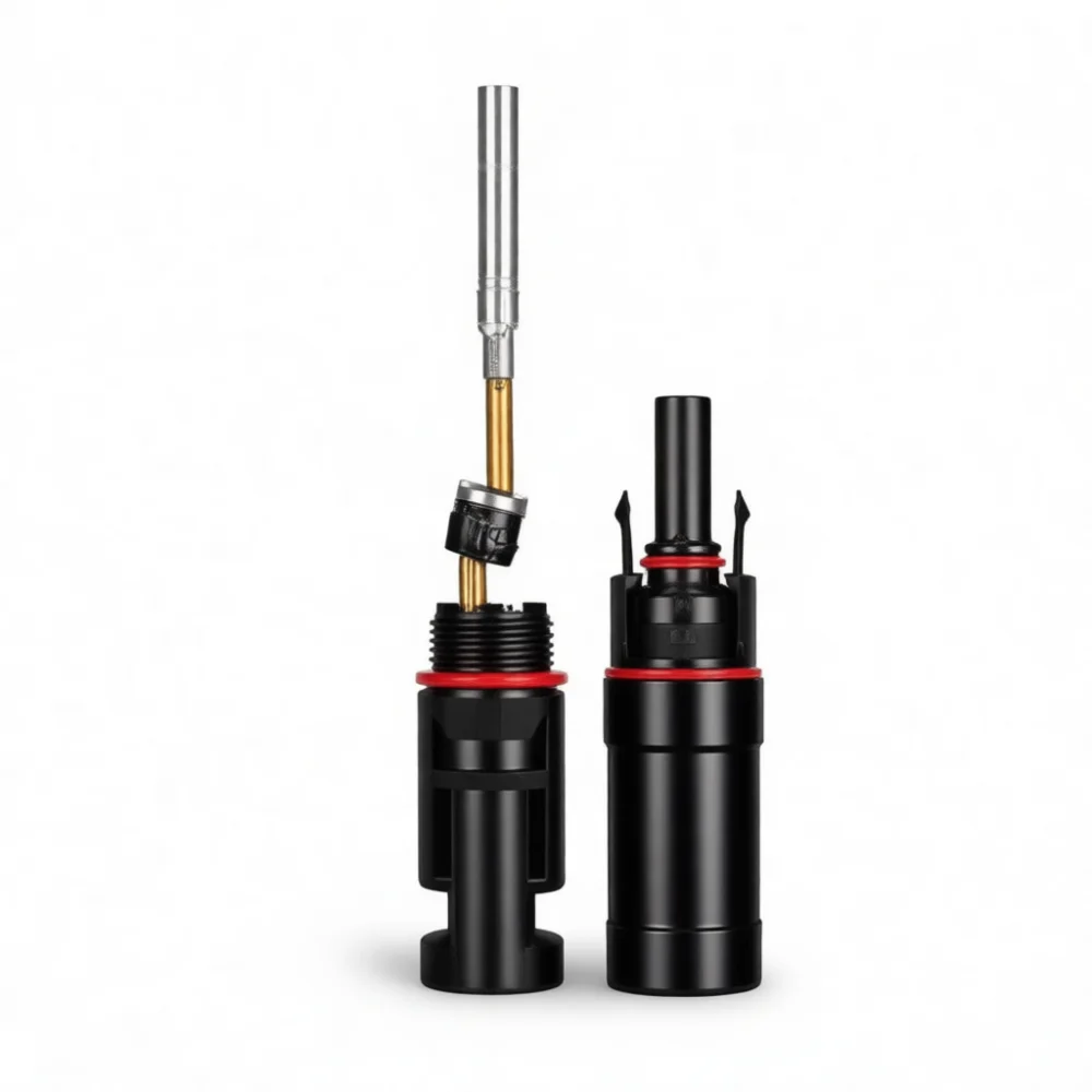 Waterproof PV Solar Connector MC4 Anti Backflow Diode Adapter Power Protection Fitting Electrical Junction Module System