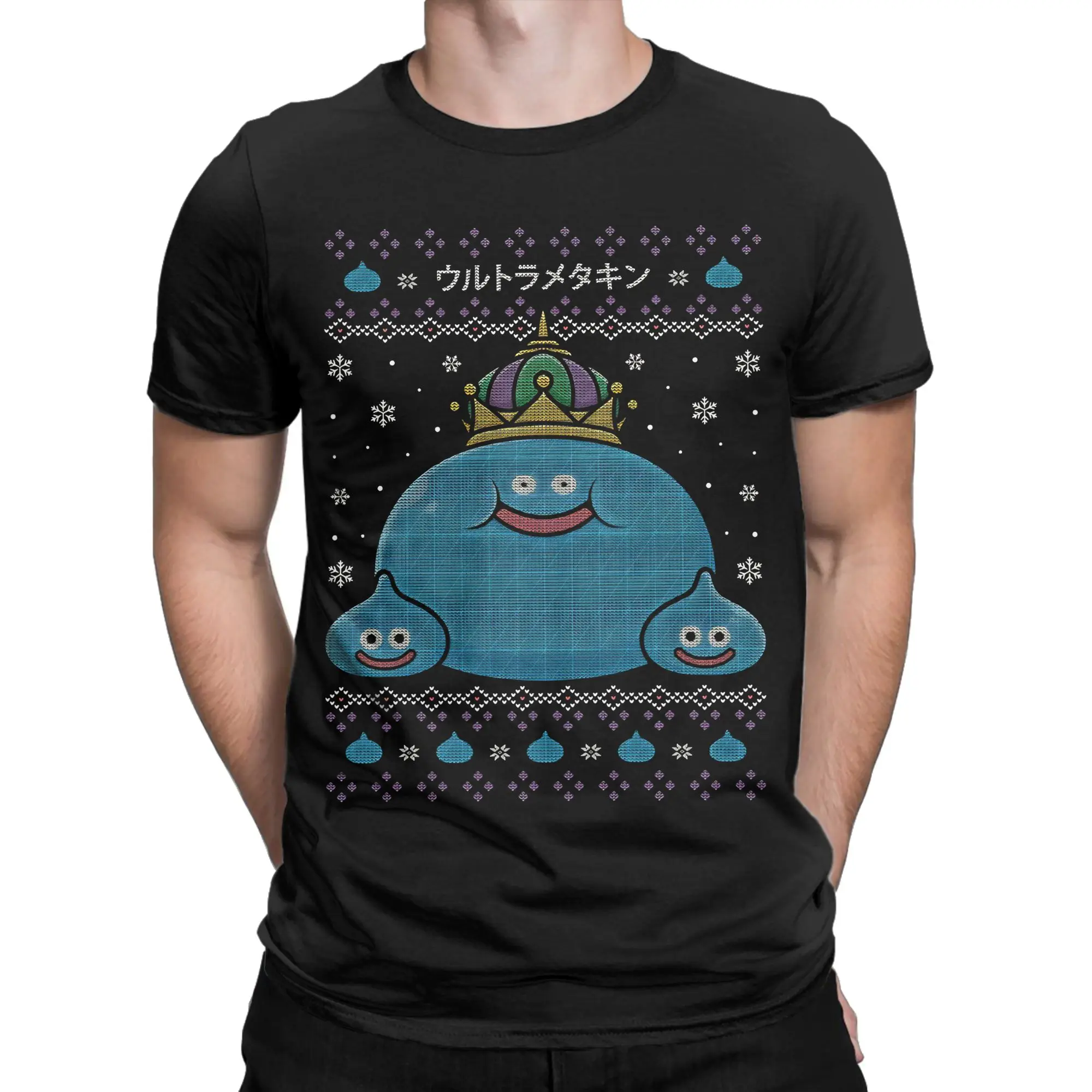 Men Women New Arrival Dragon Quest slime  Tee T Shirt Cotton  T-shirts Clothing