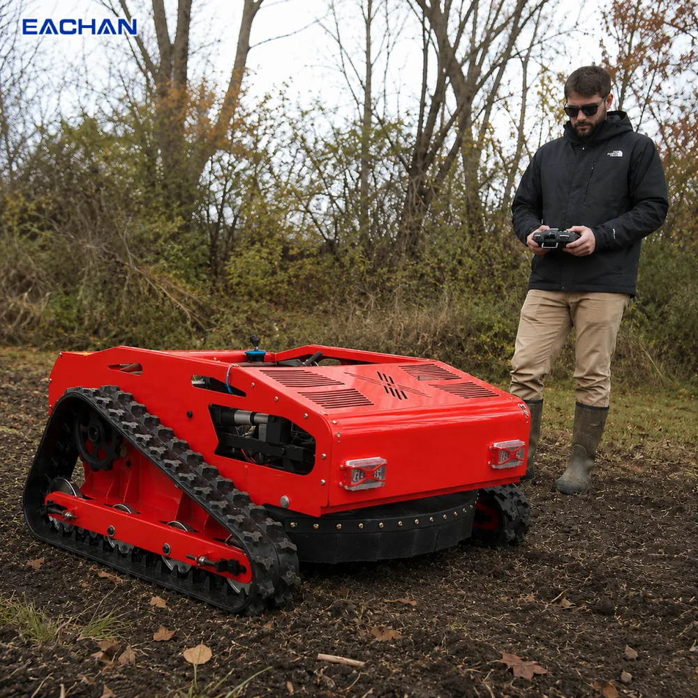 Tondeuse à gazon télécommandée personnalisée certifiée CE EPA Euro 5, machine à couper l'herbe, équipement de jardinage, outil extérieur