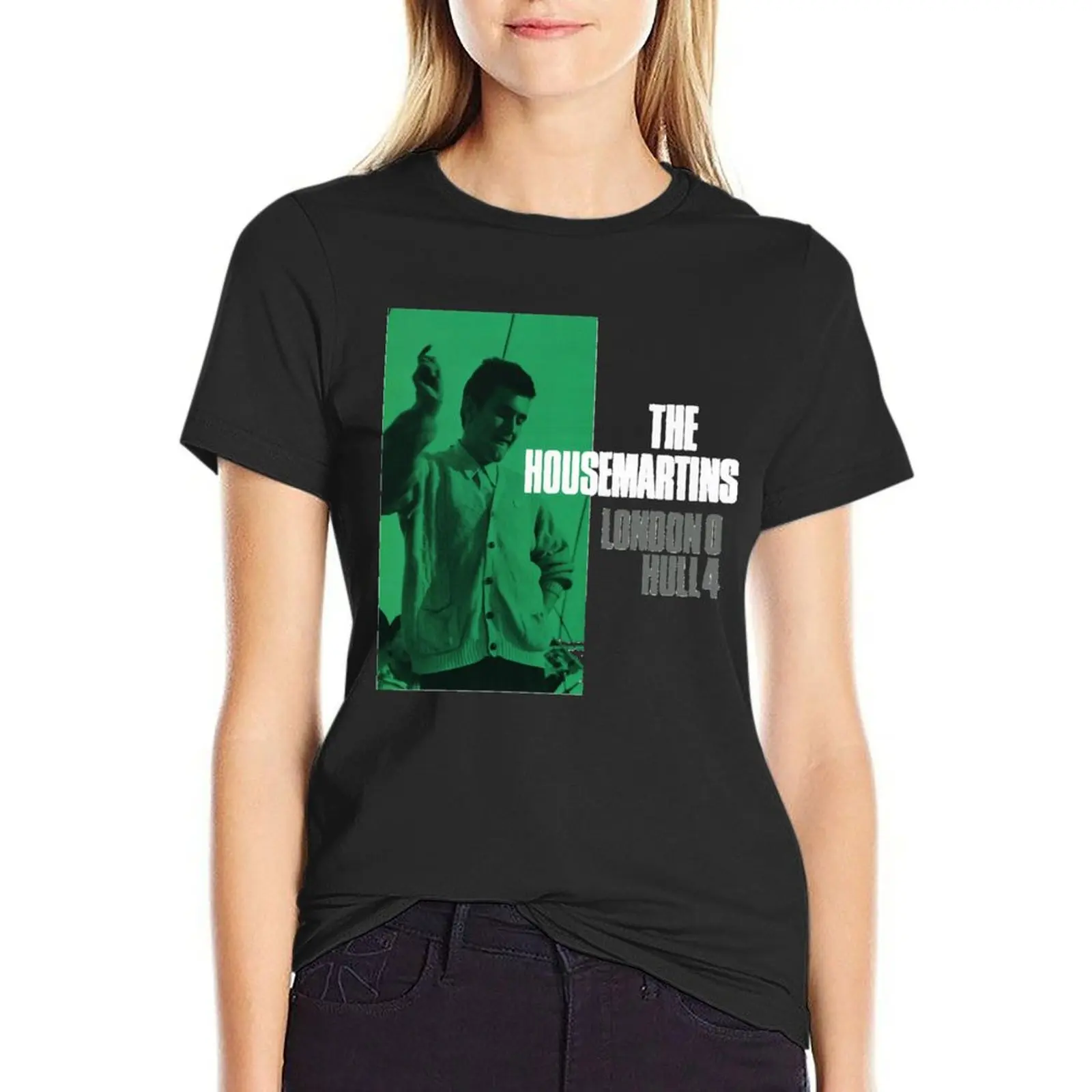 

London 0 Hull 4 Essential T Shirt T-Shirt sweat blacks tops cat shirts for Women