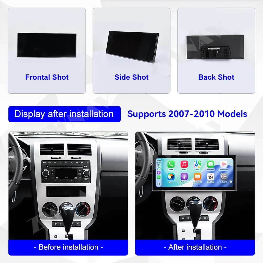 

Car Interior Accessories Android 15 Carplay For Dodge Caliber 2007-2010 15.8" Hd Screen Car Gps Multimedia Player Head Unit