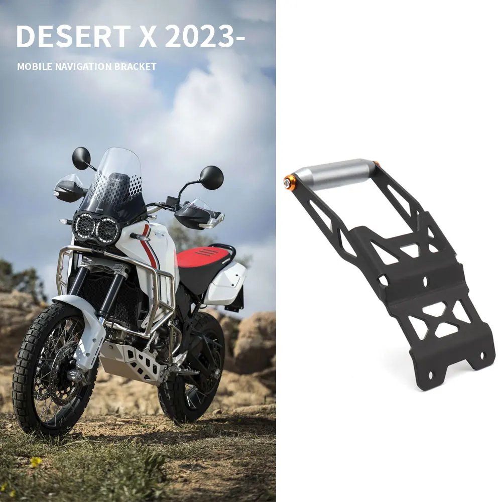 Motorfiets Accessoires 22MM GPS Telefoon Navigatie Beugel Adapter Houder Voor Ducati DesertX Desert X DESERT X 2023-