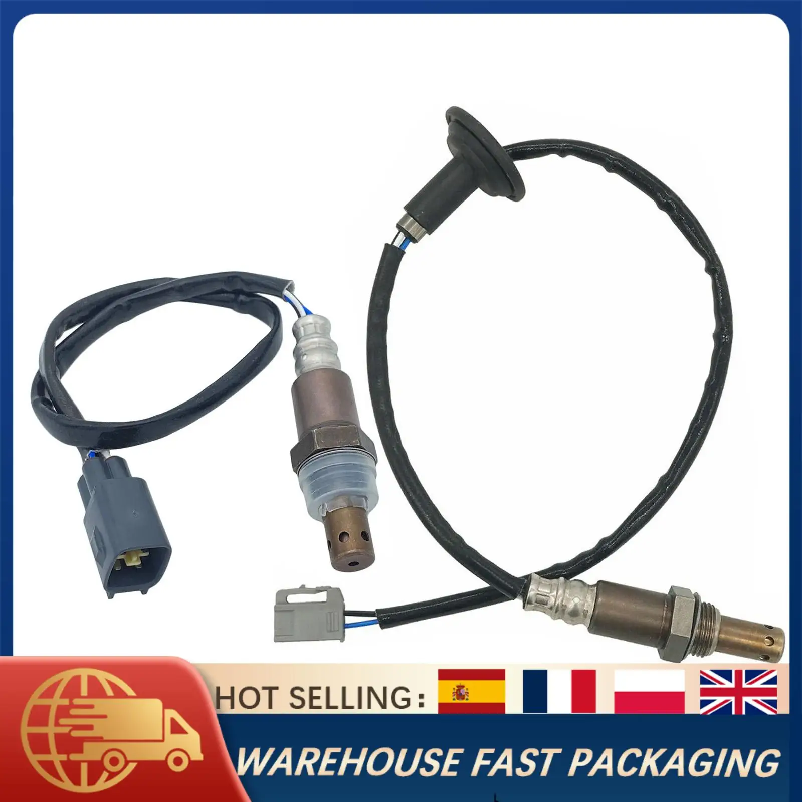 

2Pcs Upstream Downstream Oxygen O2 Sensor For Toyota Corolla 2003-2004 1.8L 234-4800 234-4233 Emissions Replacement Parts