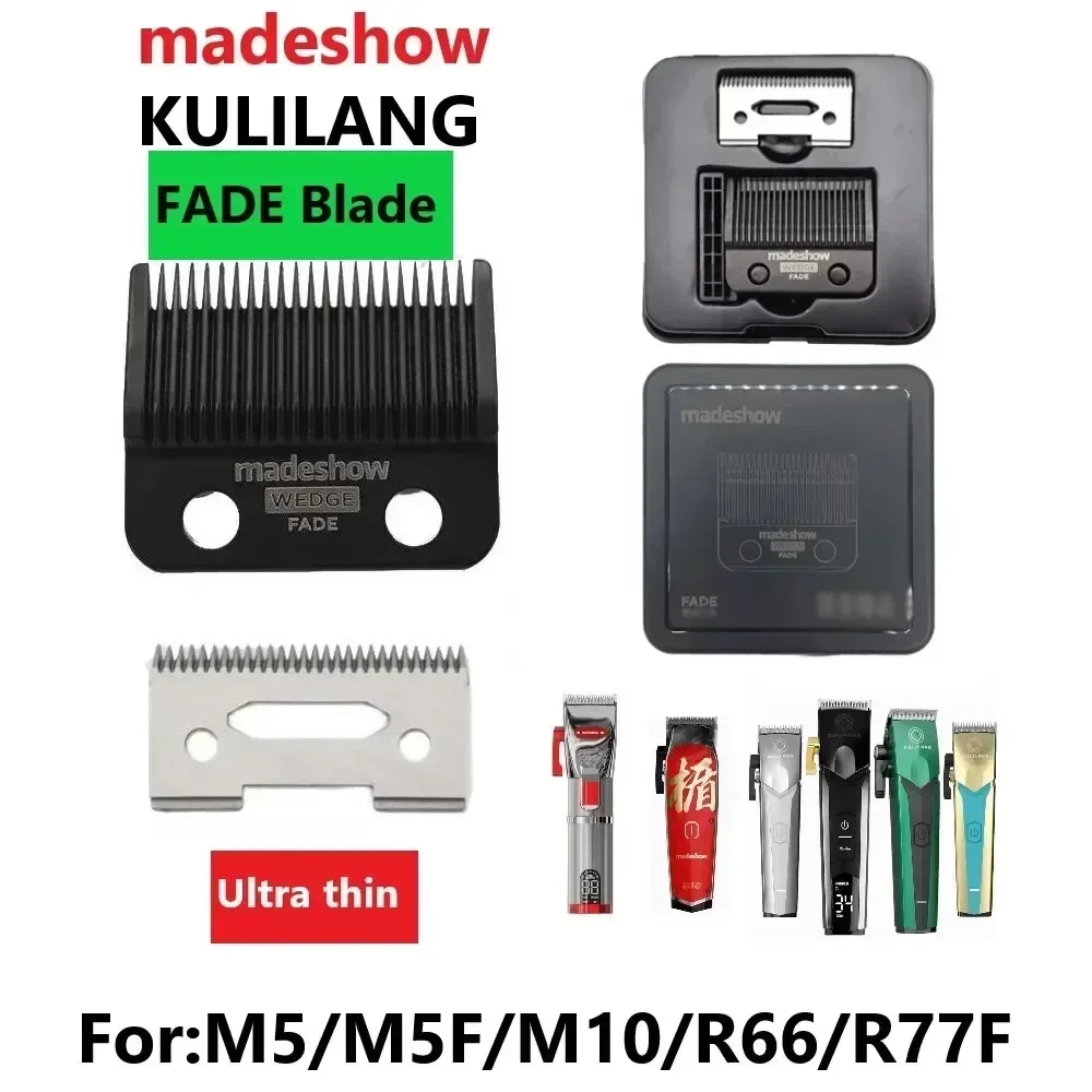 Suitable for Hair Clipper Replacement Blades, Precision Cutting, Smooth Design, for Madeshow and Kulilang R55(F) Series Clippers
