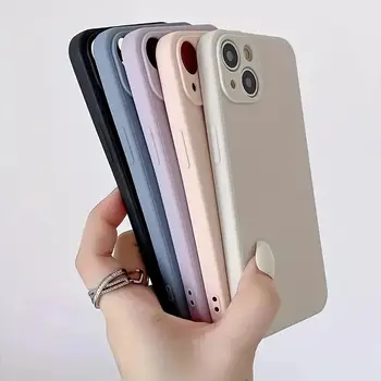 Sada 5 kusů jednobarevných krytů na iPhone, vhodná pro 16/15/14/13/12/11, XS, XR, X, 7/8, Mini, Plus, Pro, Pro Max - odolná proti kolizi 10 nejlepší prodej Kryt na iPhone 13 mini - №5