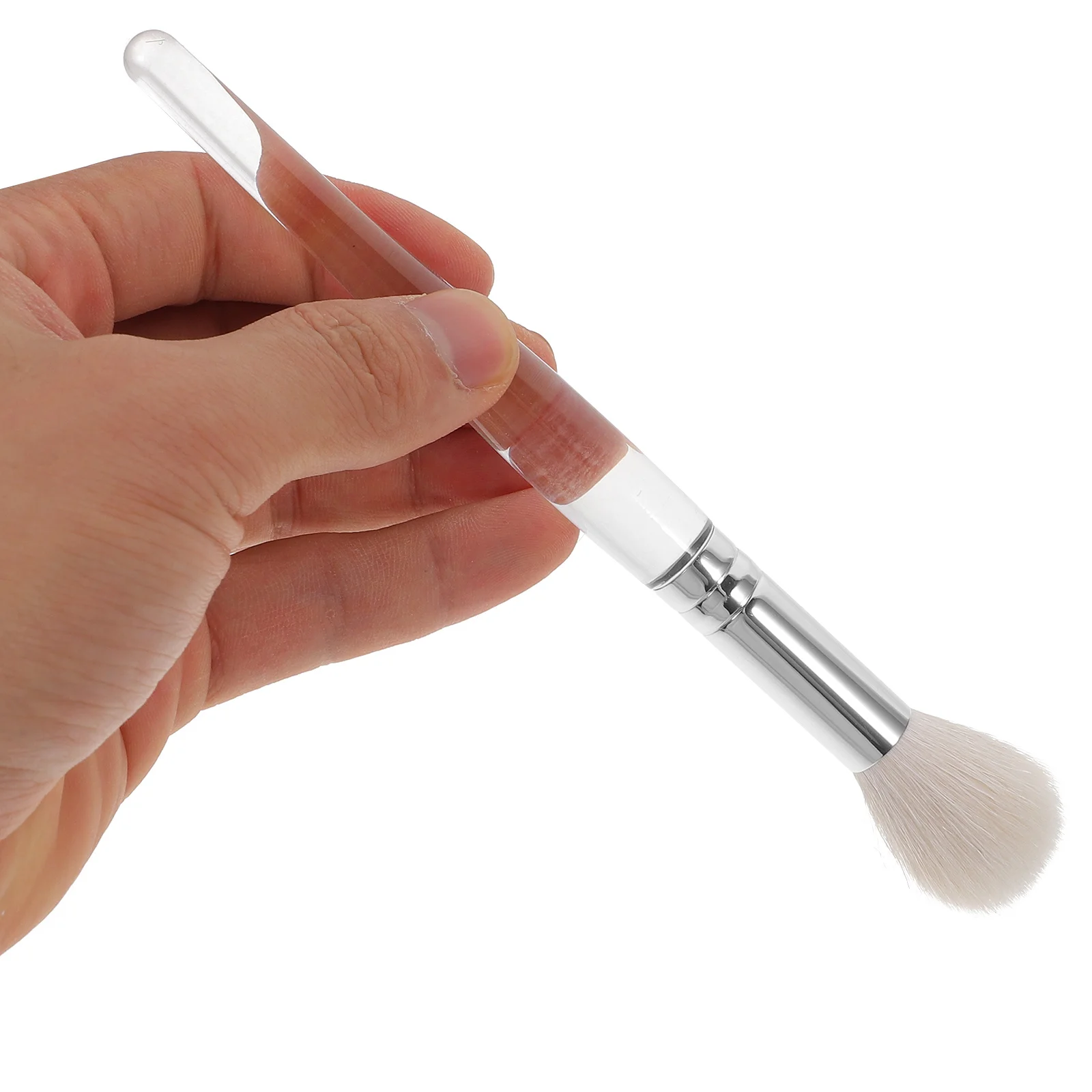 Pennello per trucco multifunzionale per donna Leggero Facile da riporre nella borsa per il trucco Regalo perfetto Pennello per fard Trucco