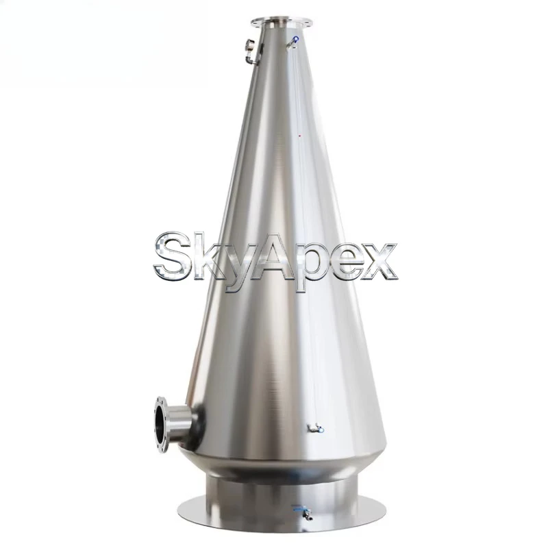 High Efficiency Stainless Steel Dissolved Oxygen Cone Water Oxygen Mixing Aeration Equipment for Recirculating Aquaculture