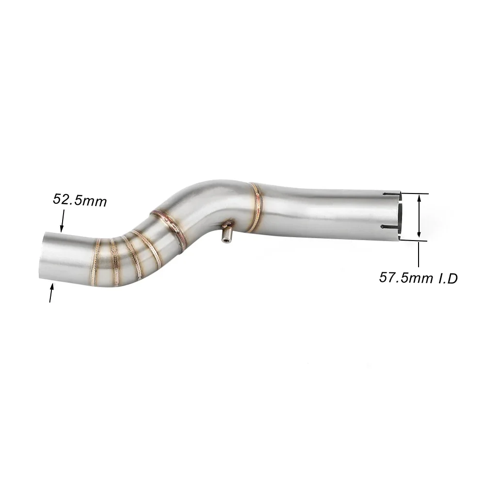 

Motorcycle For Harley Pan America 1250 / S 20-24 Pan America RA1250 / S For Orinigial Exhaust Header Link Pipe Slip-on
