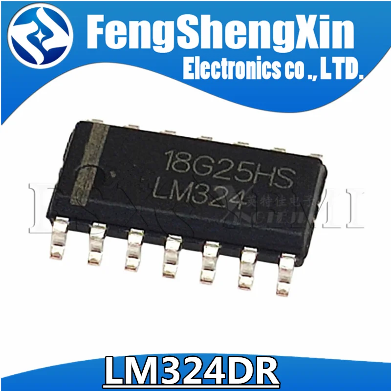 10pcs LM124DR LM224DR LM324DR SOP14 LM324PWR L324 TSSOP-14 LM124N LM224N LM334N DIP14 Chips LM224 LM124 LM324