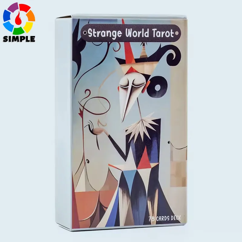 

Strange World Tarot 78 Cards Deck Fate Divination Tarot Card