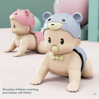 Electric Crawling Doll Toy, Singing Songs Crawling Electric Toy, Learning Exercise Toys