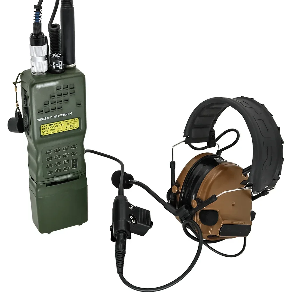 Adaptador U94 PTT auriculares tácticos Peltor ComTac PRC152/148 - imagen 5