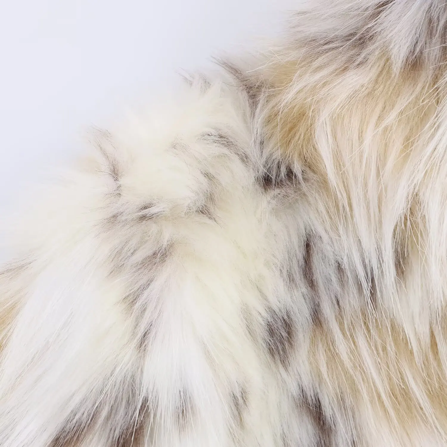 معطف JNLEAOG الخريفي الجديد من سلسلة Faion للنساء من الفرو الاصطناعي فضفاض مناسب طويل من البوليستر للسيدات مع ديكور أزرق...