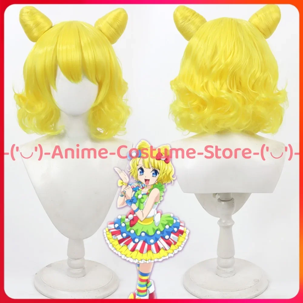 

PriPara Minami Mere, парик для косплея, булочки, аниме, игровой персонаж, Хэллоуин, карнавальный костюм для вечеринки, парики, термостойкие синтетические волосы