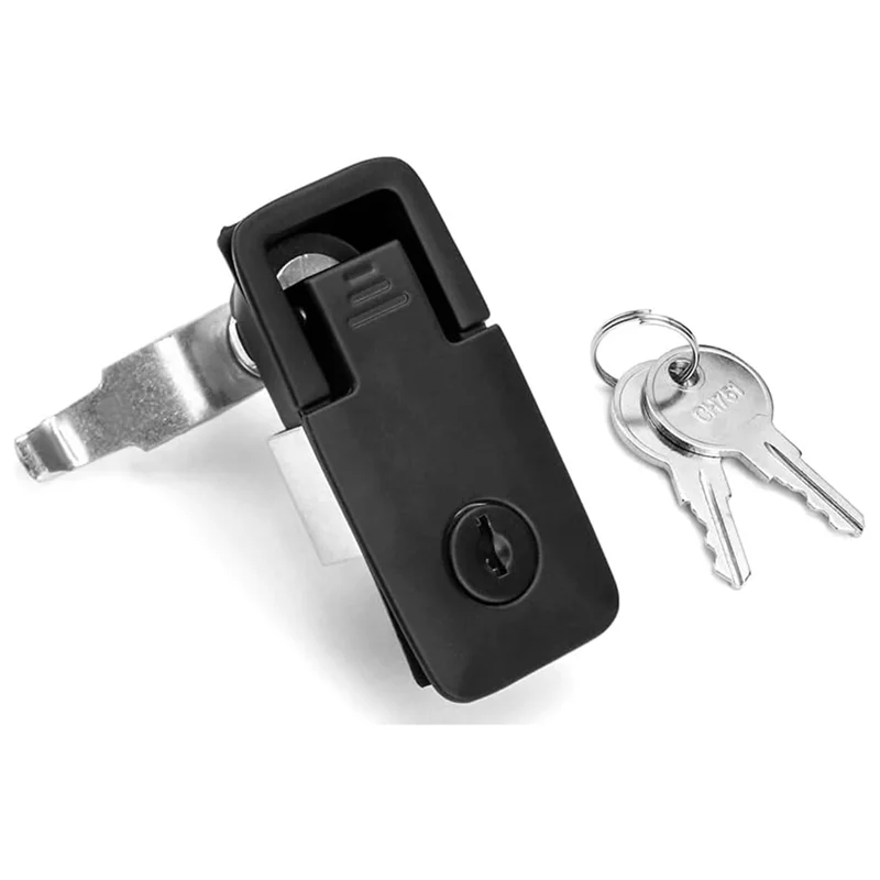 AEE6-Compression Latch Flush Sealed Lever Latch Trigger, 8 Pack Latches With 8 Keys Adjustable Lift And Turn, Keyed Alike