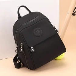 New Women's Backpack Waterproof Casual Travel Bagpack for Teenage Girl High Quality Nylon Rucksack School Bookbag Small Backpack