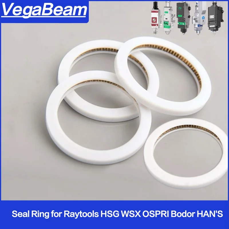 2 PCS Protective Lens Sealing Ring & Laser O-Ring for Raytools SUP WSX HW Qilin 18x2 20x2 20x4 27.9x4.1 37x7 Lens Sizes