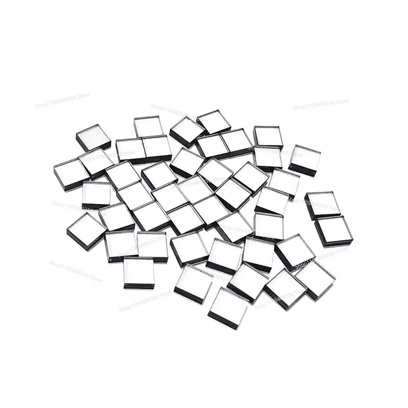 Single Crystal CVD Cultivated Diamond 7mm Square Diamond Thermal Conductivity Optical Window Material Diamond Single Crystal CVD