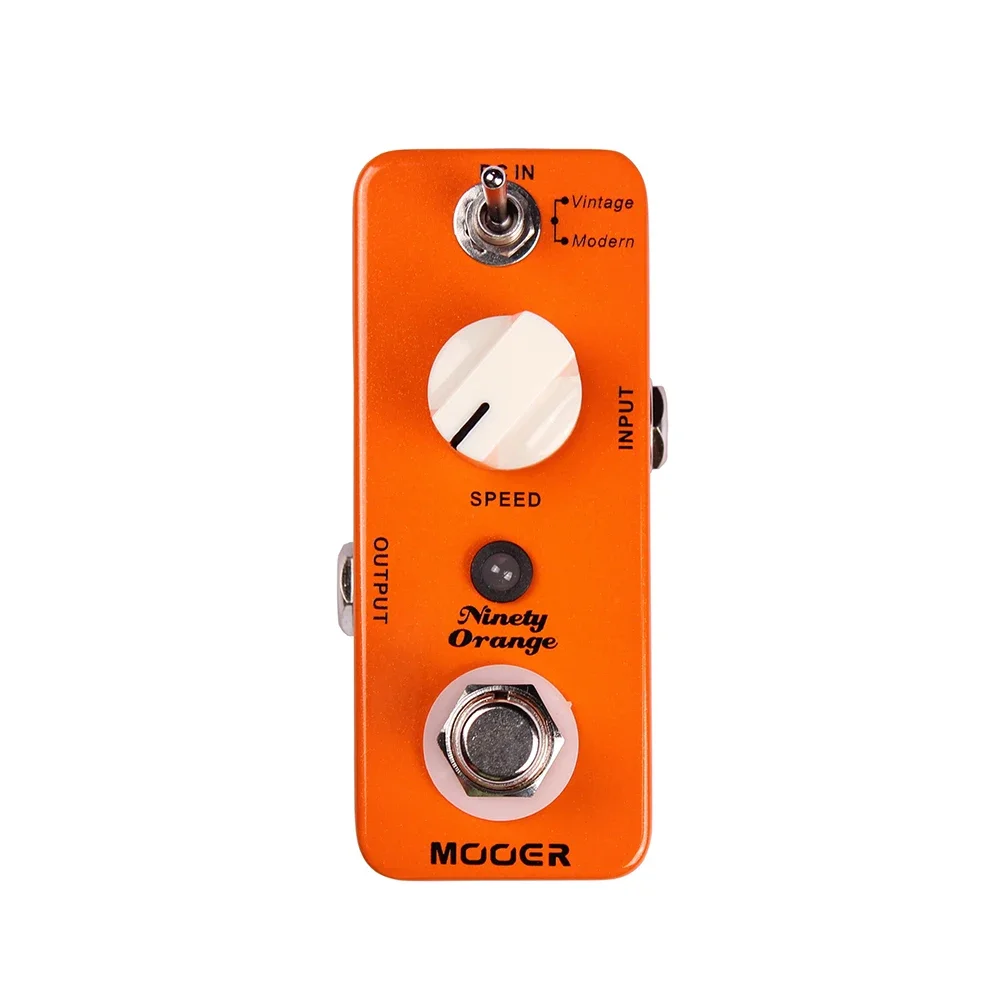 MOOER Ninety Orange Analog Phaser Guitar Effect Pedal Processor 2 Working Modes Vintage/Modern True Bypass Guitar Accessories