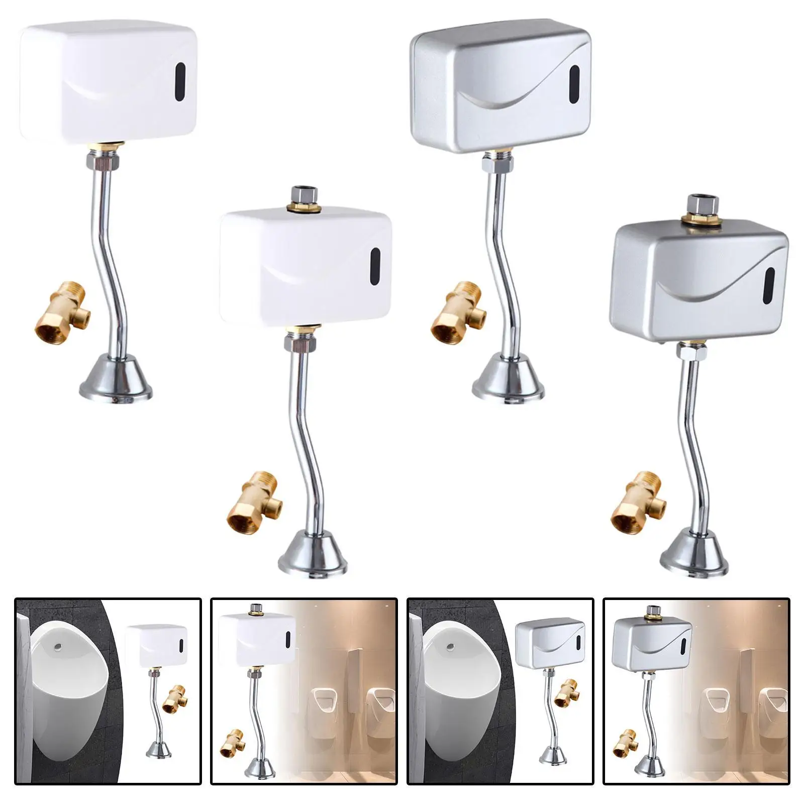 Smart Sensing Urinal Flusher Wall Mount for Bathroom Hotel Supermarket