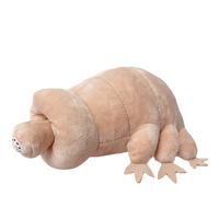 25cm Water Bear Tardigrade Plush Toy Soft Tardigrade Dolls Stuffed Animals Educational Toys for Children Kids Baby Birthday Gift