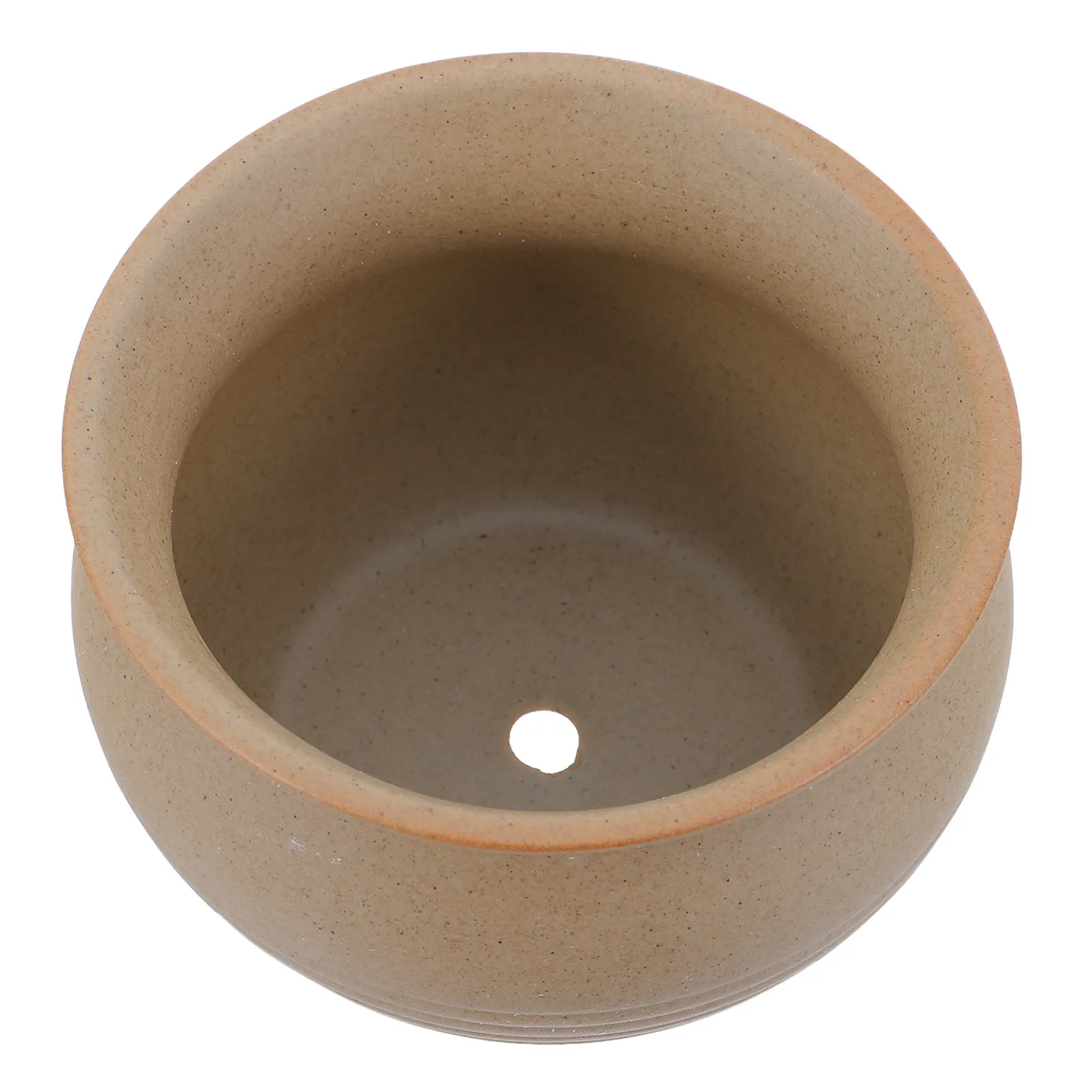 

Декоративный керамический цветочный горшок в деревенском стиле, маленький, для дома, из глины цзыша, с гладкими краями, для суккулентов и бонсай, настольный контейнер для растений