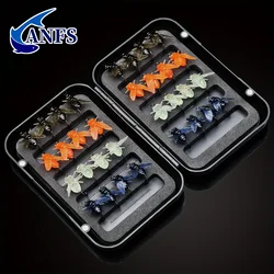ANFS Vinilos realistas – Juego señuelos blandos para pesca deportiva