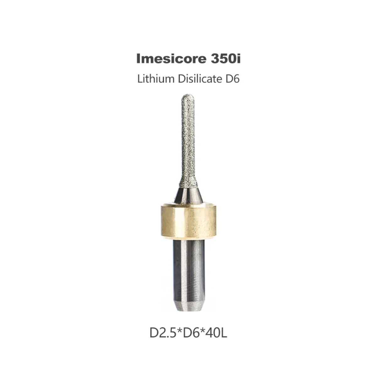 Dentallabor Imesicore 350i Nassfräser Stufenbohrer für LIthium Disilicate D6 Cad/Cam System – Detail 2