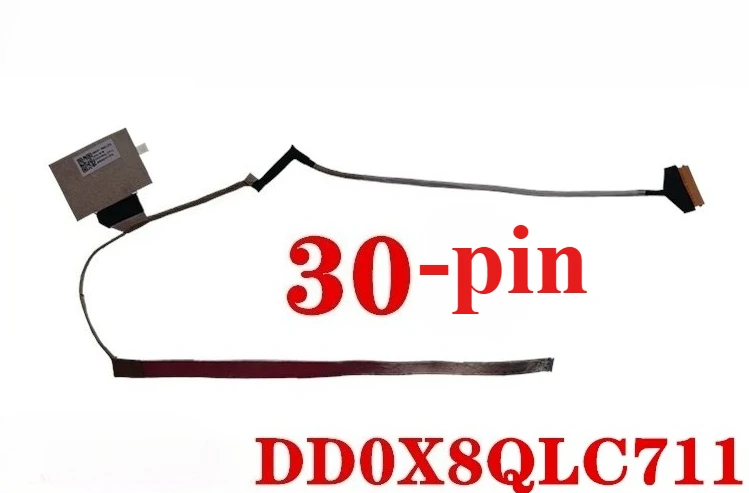 Brand New For HP ProBook 440 G8 HSN-Q27C Laptop Computer Screen Cable X8Q Non-Touch IR Infrared Screen Cable DD0X8QLC711 30-pin