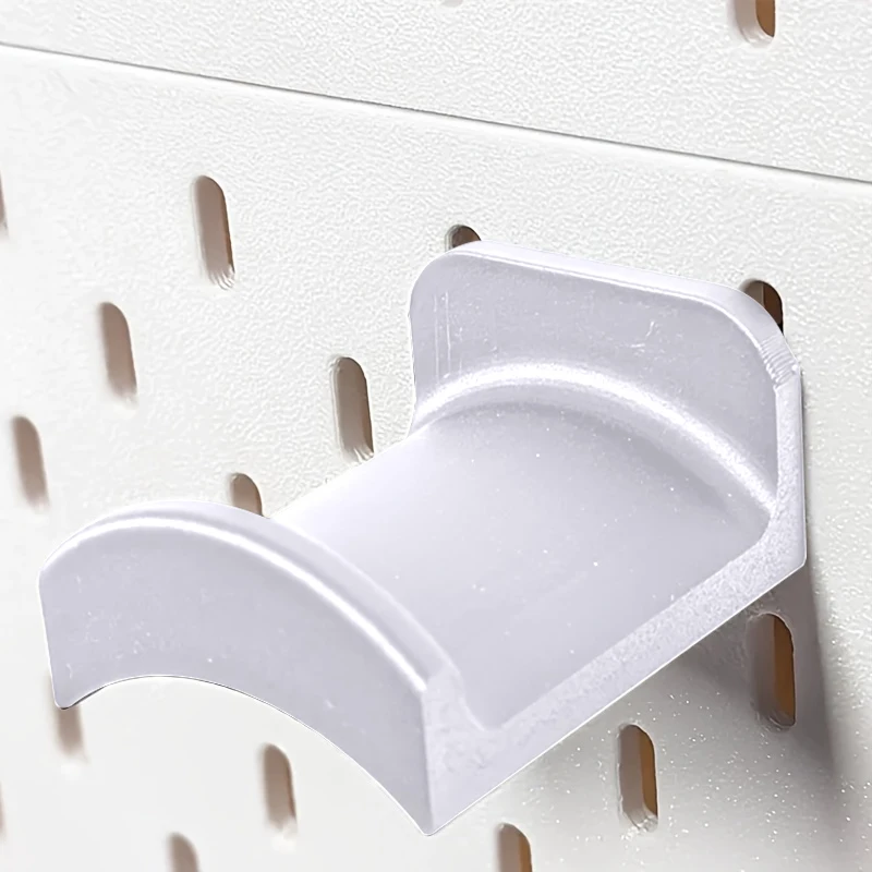 

Plastic Desktop Organizer For IKEA Skadis Floating Shelves Multi-Functional Headset Display Stand Wall Headphone Hanger