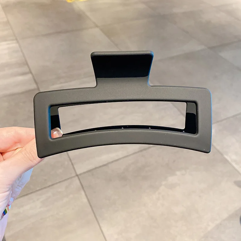 4 قطعة مجموعة النساء الفتيات مخلب كليب القهوة مشبك شعر أسود عدم الانزلاق كراب دبابيس الشعر باريت موضة إكسسوارات الشعر هدية