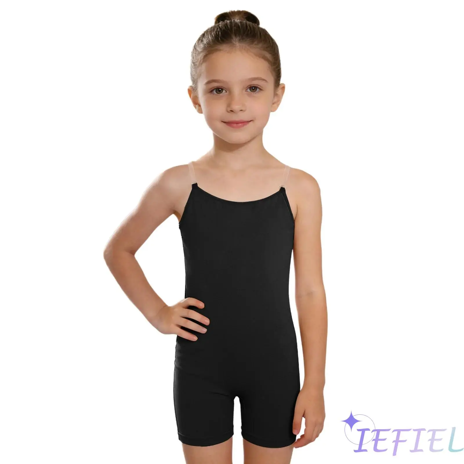 

Kids Ballet Leotard Nude Camisole Girls Seamless Underwear Dance Bodysuit for Dance Practice Performance Gymnastics Jersey Tops