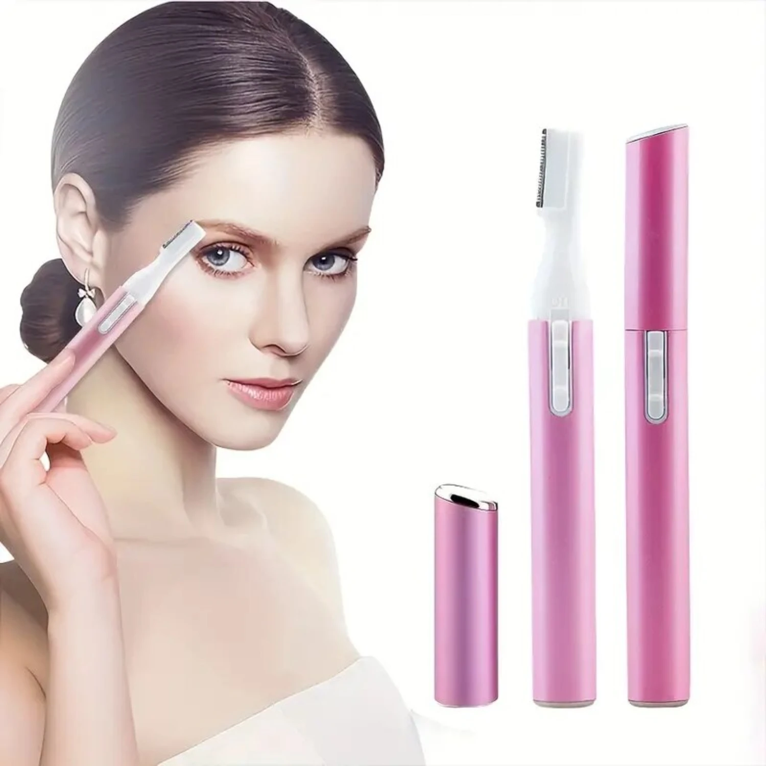 Precision Eyebrow Trimmer Upgrade with Fast Shaver for Nose, Ears, More