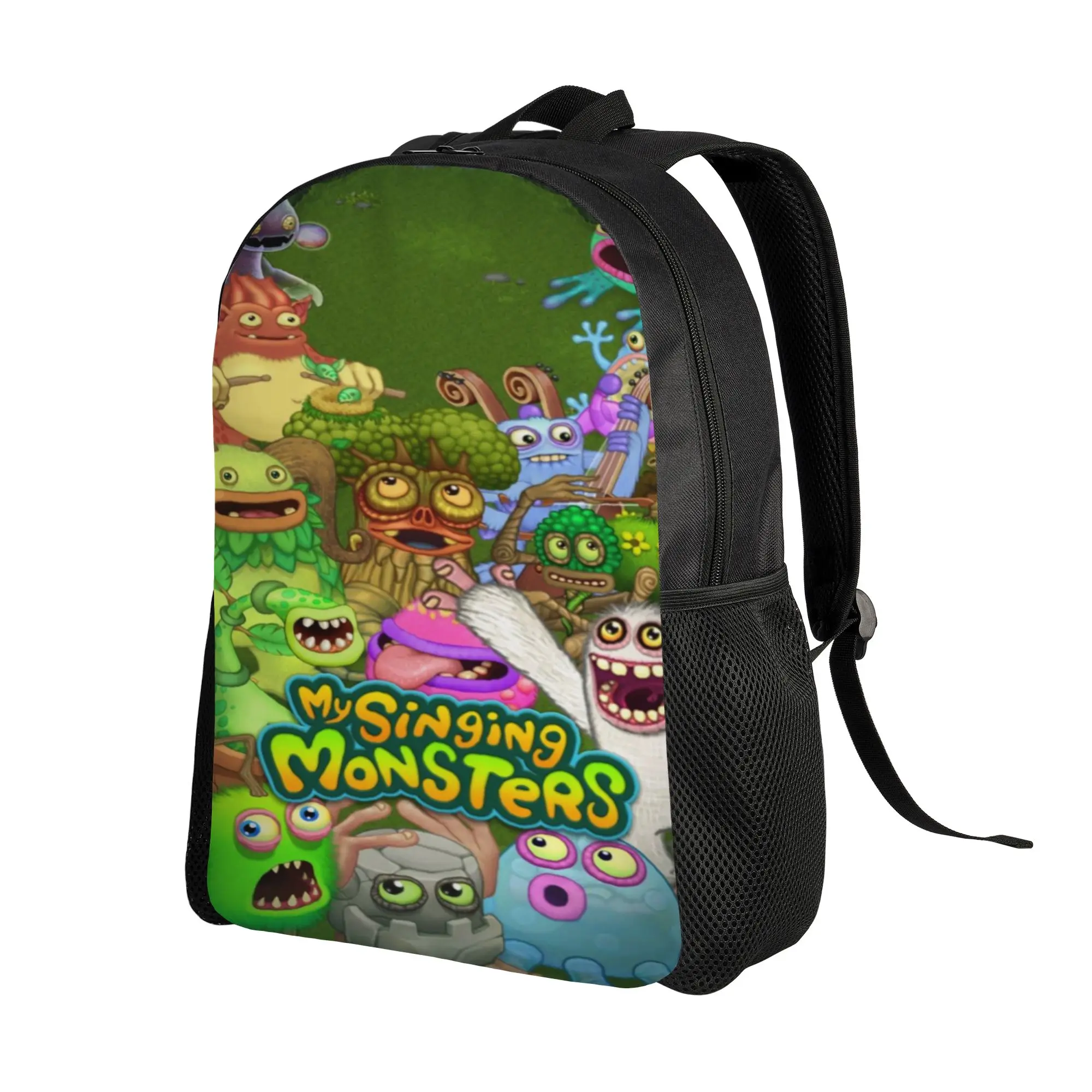 My Singing Monsters  Backpack  Workout Backpacks Women Designer Big High School Bags Casual Rucksack