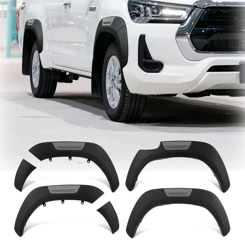 

Greatest Factory product Wheel Arch Flares Mudguards 2023 Roco 2015-2023 Mate Black 6pcs/set 5