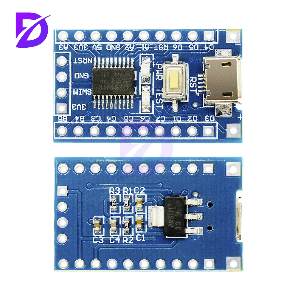 STM8S103F3P6 Core Board Development Board Micro USB Interface