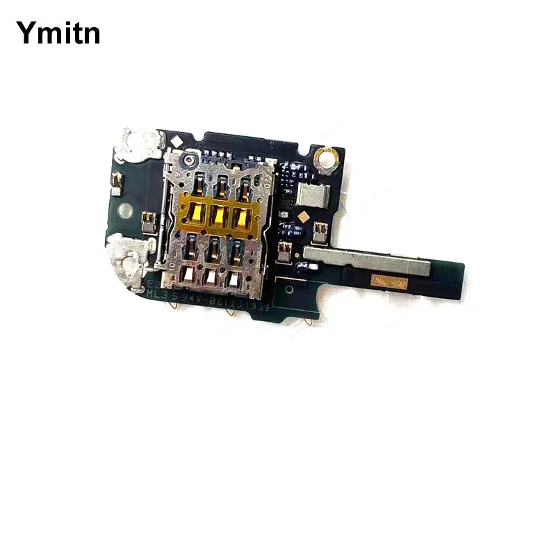 Ymitn Original For OnePlus 7t OnePlus7t Sim Reader Player Card Slot Socket Holder Tray Mic Microphone Flex Cable