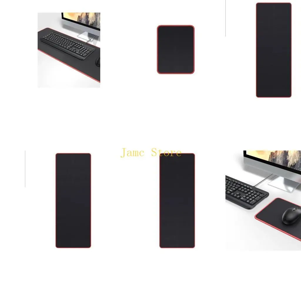 LX0B Precise Surfaces Mousepad Gaming Mouse Pad With Natural Rubber Base For Stability &Comfort Stability & Precise Control