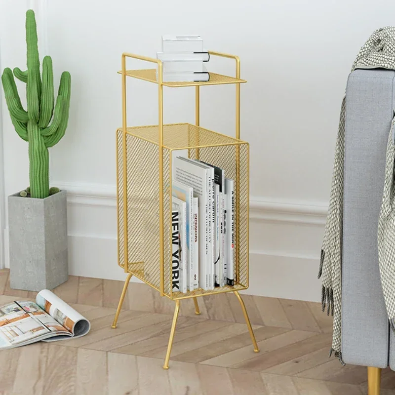 Nordic Style Modern Minimalist Desk Organizer Shelving Easy to Clean Versatile Nightstand
