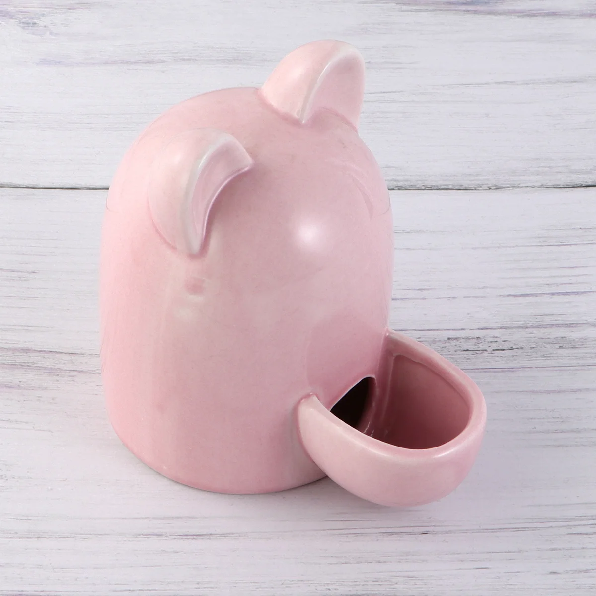 

Cartoon Cat Ears Pet Automatic Feeder Ceramic 100ml Small Rabbit Hamster Water Dispenser Self Dispensing Pet Supplies