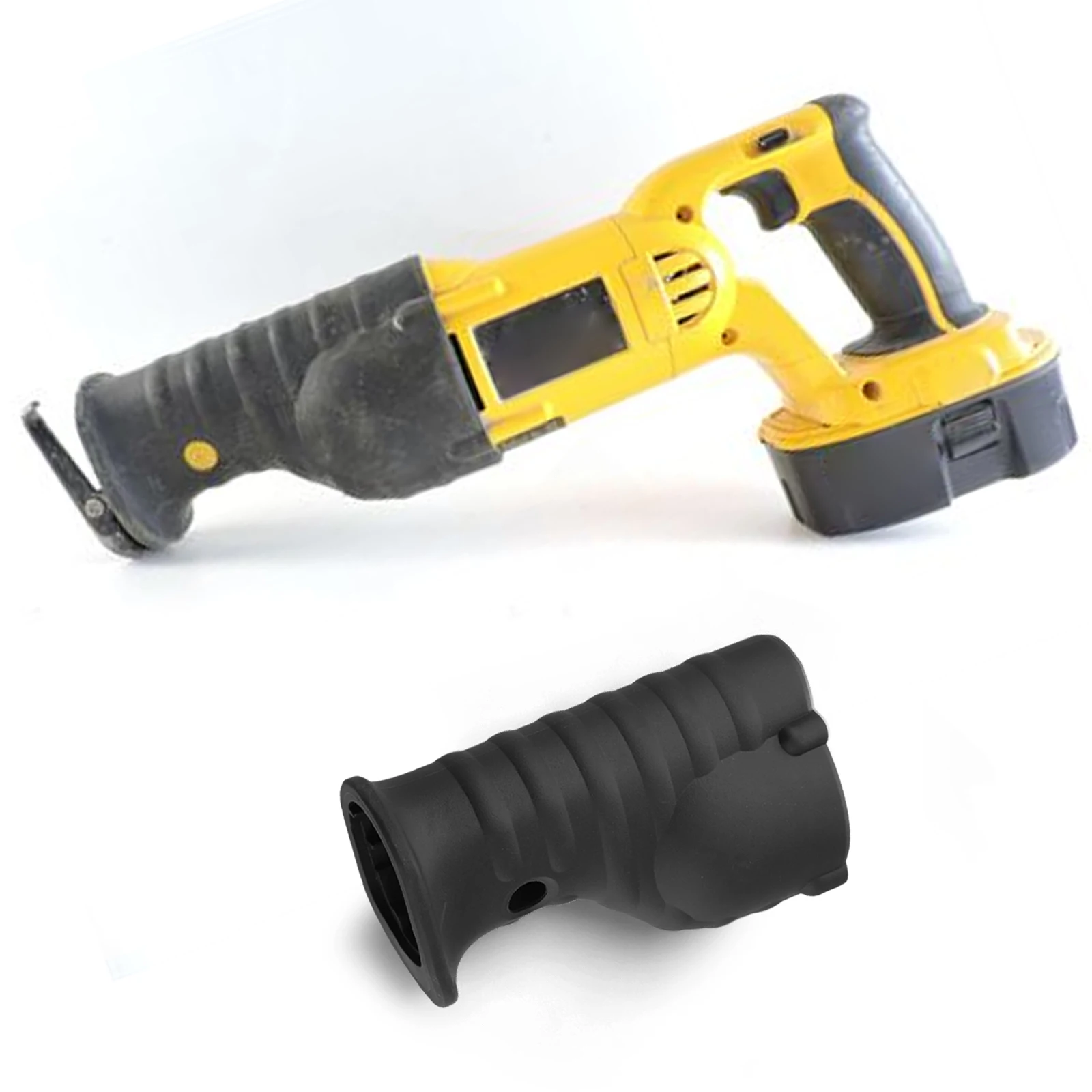 Accessorio per seghe elettriche Nero N084697 Parte per sega Parte di ricambio per sega 18V Stivale per sega elettrica compatibile con DC385