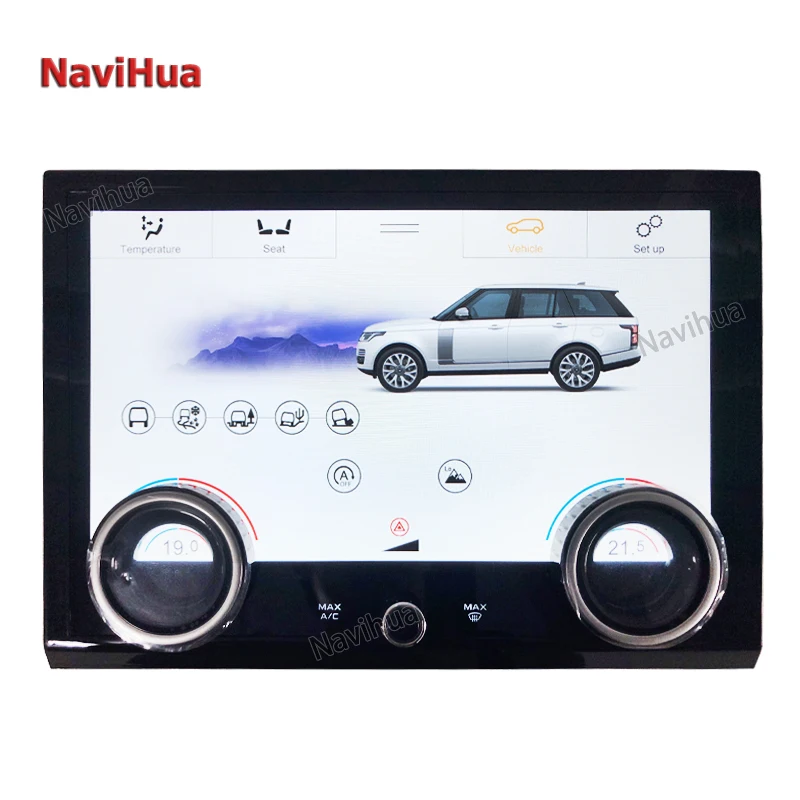 Latest Design Original Car AC Conditioning Panel Upgrade Big LCD Touch Air AC Screen for Range Rover Vogue 2013-2017