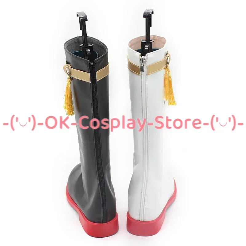[Customized Size] Uma Musume Pretty Derby Special Week Cosplay Shoes Game Roleplay Costume Prop Halloween Party Boots PU Leather