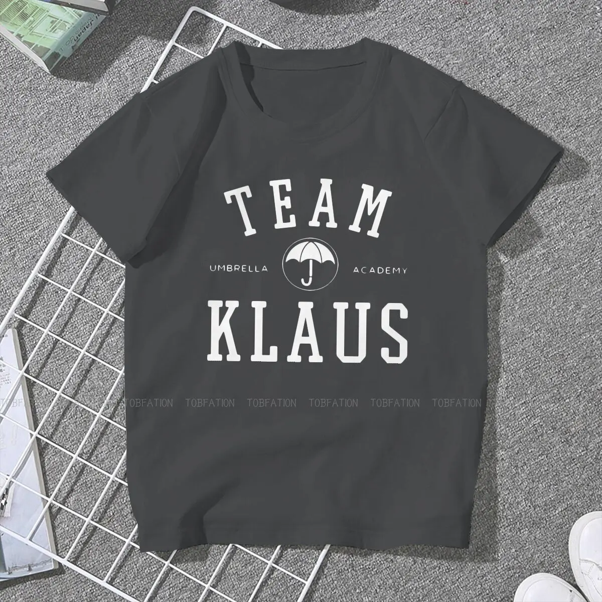 TEAM KLAUS  Harajuku TShirt The Umbrella Academy Reginald Hargreeves Luther Creative Casual T Shirt Female Tee Unique Gift