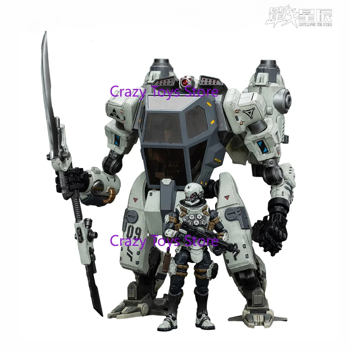 

[In-Stock]JOYTOY Battle For the Stars 1/18 Action Figures North 09 Strike Attack Mecha Model Boy Gift