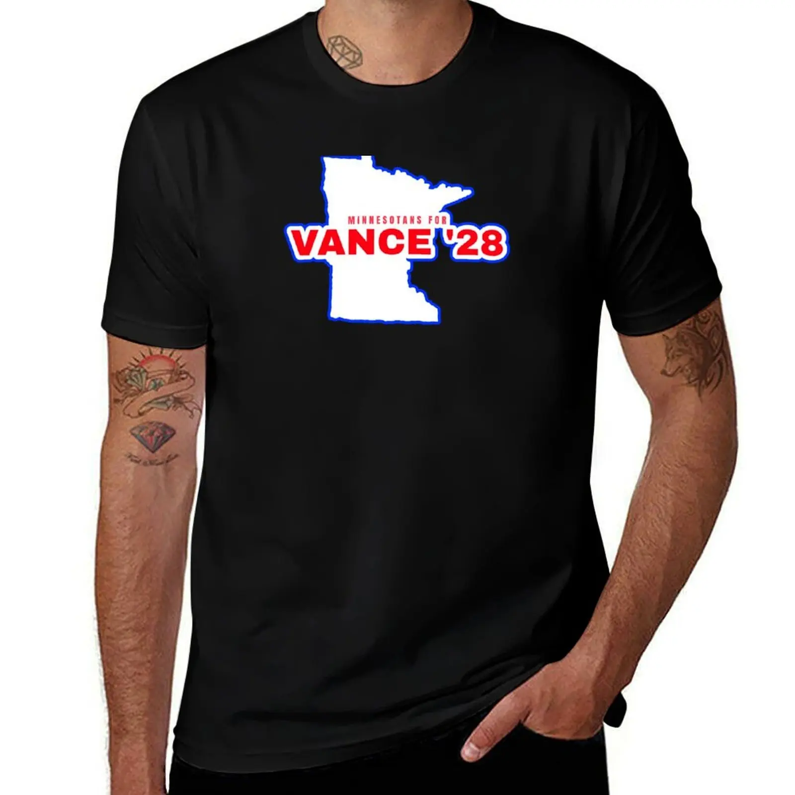 

Minnesotans For Vance '28, Vance For President 2028, Minnesota State Gift T-Shirt tees men t shirts high quality
