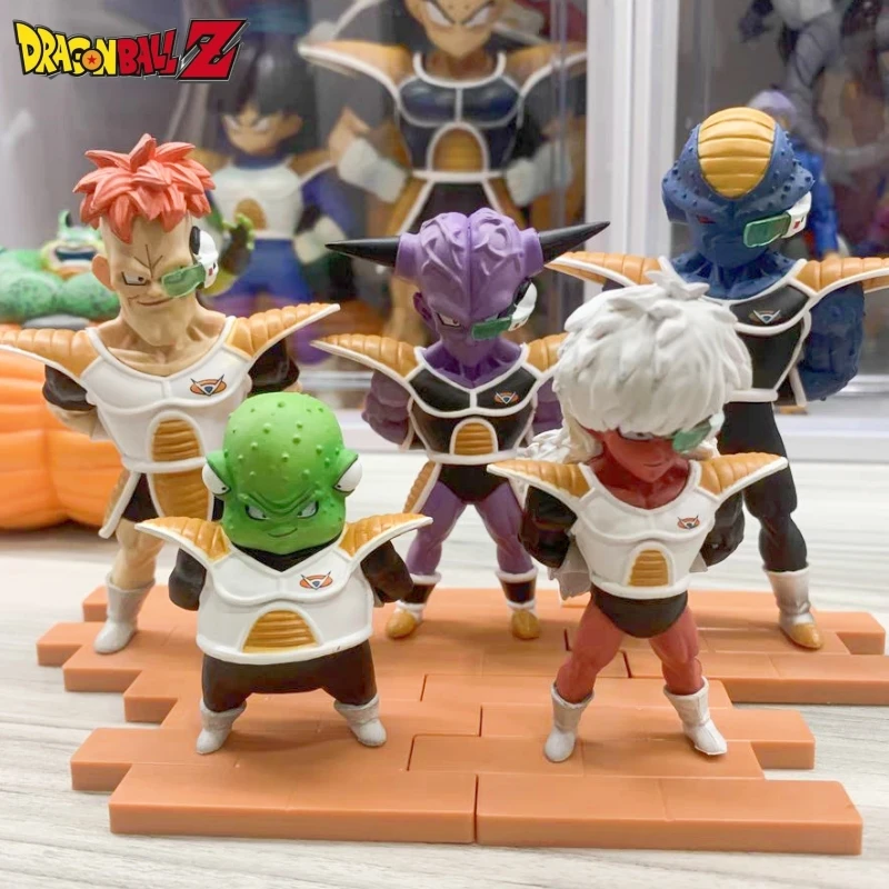 7cm figurka ze smoczej kuli Ginyu Force figurki Anime Gk Recoom Burter figurki figurki figurki zabawki prezenty świąteczne